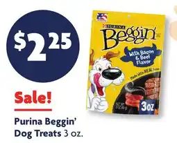 Family Dollar Purina Beggin' Dog Treats offer