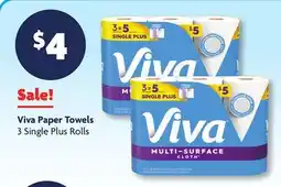 Family Dollar Viva Paper Towels offer