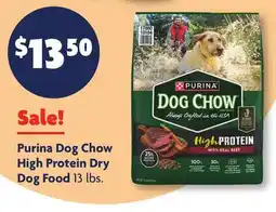 Family Dollar Purina Dog Chow High Protein Dry Dog Food offer