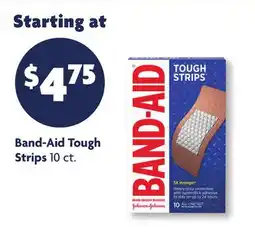 Family Dollar Band-Aid Tough Strips offer