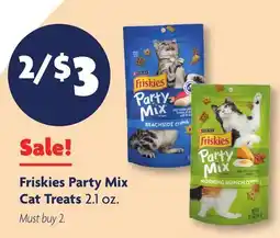 Family Dollar Friskies Party Mix Cat Treats offer
