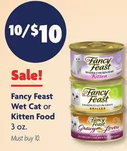 Family Dollar Fancy Feast Wet Cat or Kitten Food offer