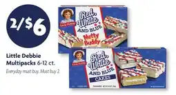 Family Dollar Little Debbie Multipacks offer
