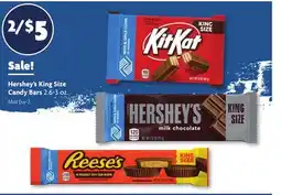Family Dollar Hershey's King Size Candy Bars offer