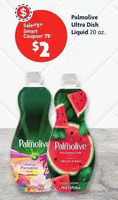 Family Dollar Palmolive Ultra Dish Liquid offer