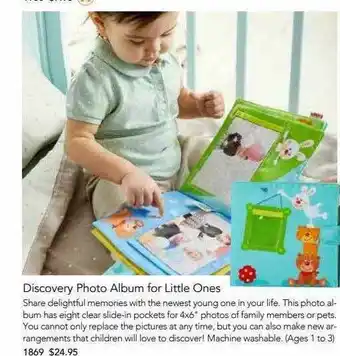 Isabella Discovery Photo Album For Little Ones offer