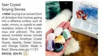 Seer Crytal Scrying Stones