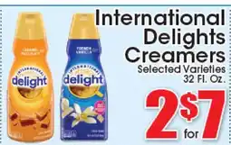 Supremo Foods Inc International Delights Creamers offer