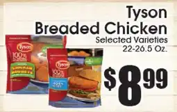 Supremo Foods Inc Tyson Breaded Chicken offer