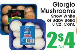 Supremo Foods Inc Giorgio Mushrooms offer