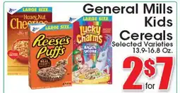 Supremo Foods Inc General Mills Kids Cereals offer