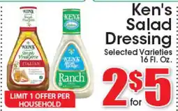Supremo Foods Inc Ken's Salad Dressing offer