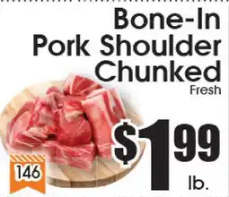 Supremo Foods Inc Bone-In Pork Shoulder Chunked offer