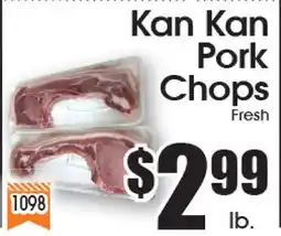 Supremo Foods Inc Kan Kan Pork Chops offer