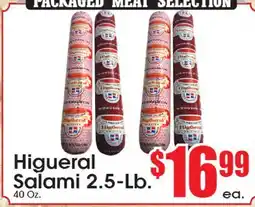 Supremo Foods Inc Higueral Salami 2.5-Lb offer