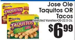 Supremo Foods Inc Jose Ole Taquitos OR Tacos offer