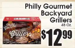 Supremo Foods Inc Philly Gourmet Backyard Grillers offer
