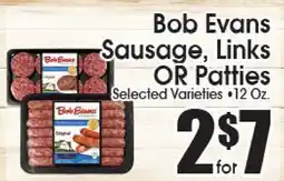 Supremo Foods Inc Bob Evans Sausage, Links OR Patties offer