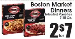 Supremo Foods Inc Boston Market Dinners offer