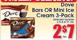 Supremo Foods Inc Dove Bars OR Mini Ice Cream offer