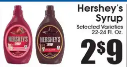 Supremo Foods Inc Hershey's Syrup offer