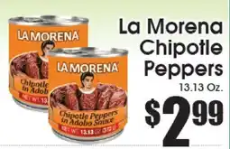 Supremo Foods Inc La Morena Chipotle Peppers offer