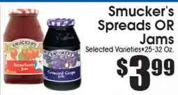 Supremo Foods Inc Smucker's Spreads OR Jams offer