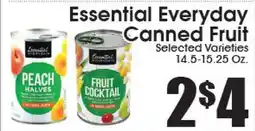 Supremo Foods Inc Essential Everyday Canned Fruit offer