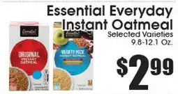 Supremo Foods Inc Essential Everyday Instant Oatmeal offer
