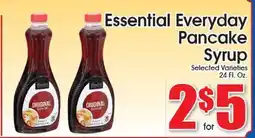 Supremo Foods Inc Essential Everyday Pancake Syrup offer