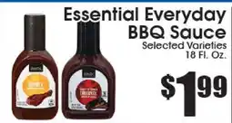 Supremo Foods Inc Essential Everyday BBQ Sauce offer