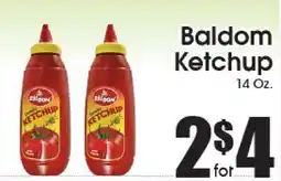 Supremo Foods Inc Baldom Ketchup offer