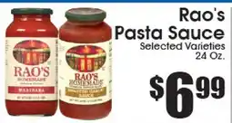 Supremo Foods Inc Rao's Pasta Sauce offer