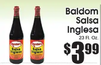 Supremo Foods Inc Baldom Salsa Inglesa offer