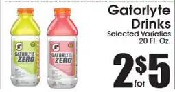 Supremo Foods Inc Gatorlyte Drinks offer