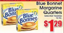 Supremo Foods Inc Blue Bonnet Margarine Quarters offer