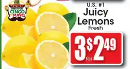 Supremo Foods Inc U.S. #1 Juicy Lemons offer