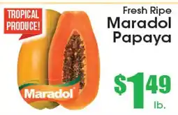 Supremo Foods Inc Fresh Ripe Maradol Papaya offer