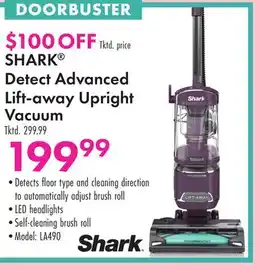 Boscov's SHARK Detect Advanced Lift-away Upright Vacuum offer