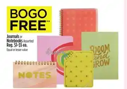 Dollar General Journals or Notebooks offer
