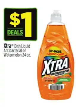 Dollar General Xtra Dish Liquid Antibacterial or Watermelon offer