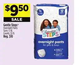 Dollar General Gentle Steps Overnight Pants offer