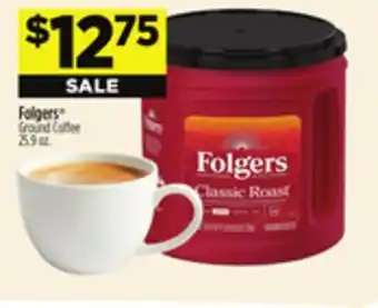 Dollar General Folgers Ground Coffee offer
