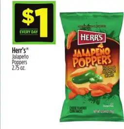 Dollar General Herr's Jalapeno Poppers offer