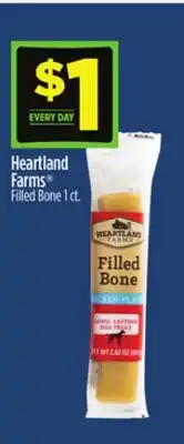 Dollar General Heartland Farms Filled Bone offer