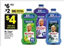 Dollar General Mr. Clean Multi-Surface Cleaner offer