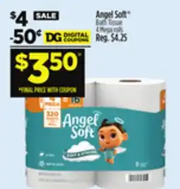Dollar General Angel Soft Bath Tissue offer