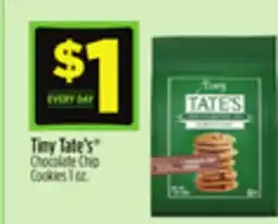 Dollar General Tiny Tate's Chocolate Chip Cookies offer