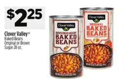 Dollar General Clover Valley Baked Beans Original or Brown Sugar offer