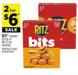 Dollar General RITZ Crackers or Bits offer